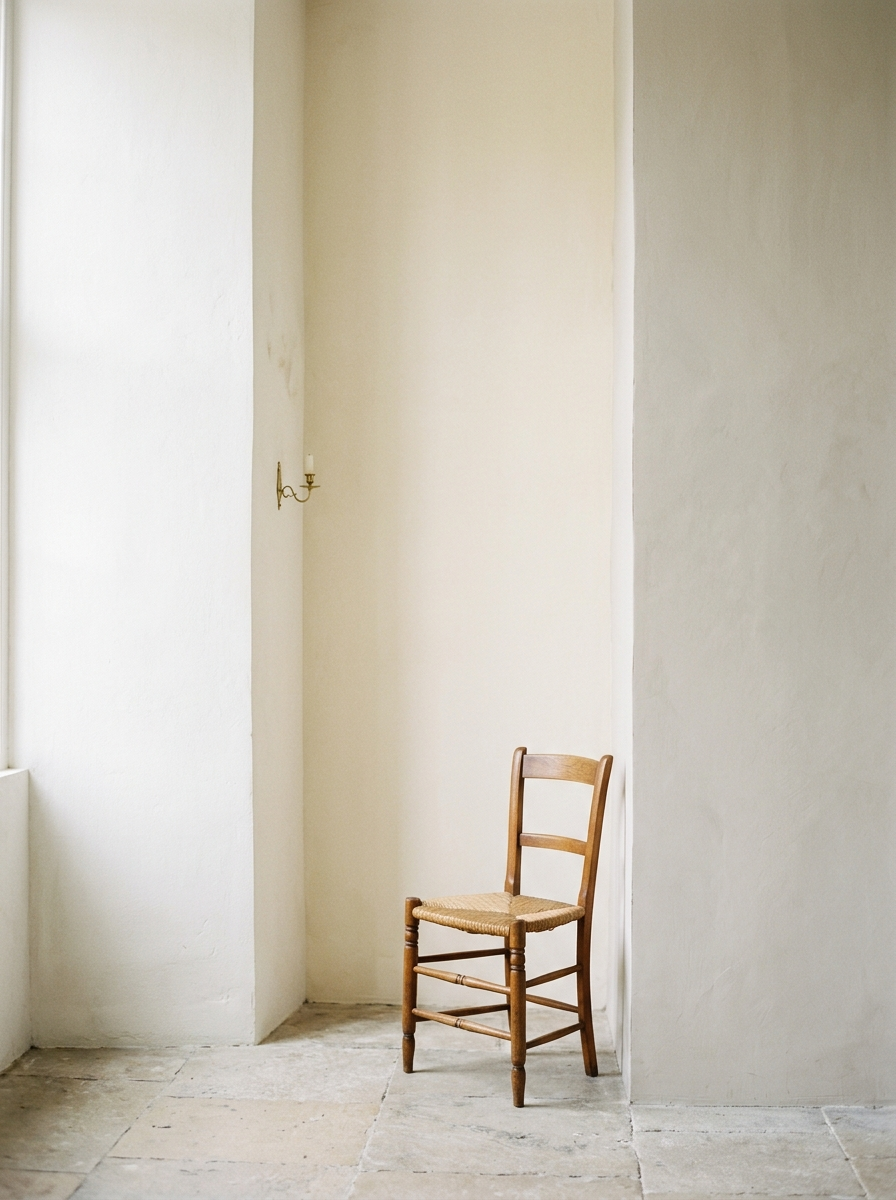 Detail van afgestemde kleuren tussen muur, houtwerk en vloer in klassiek interieur, interieur kleuradvies door VDB Schilderwerken